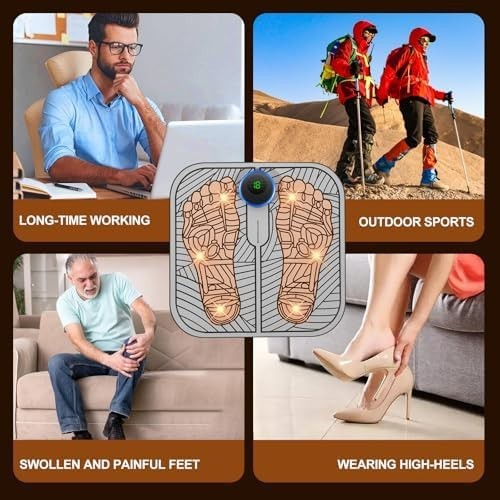 EMS Foot Massager Machine | Electric Foot Spa for Pain Relief & Circulation