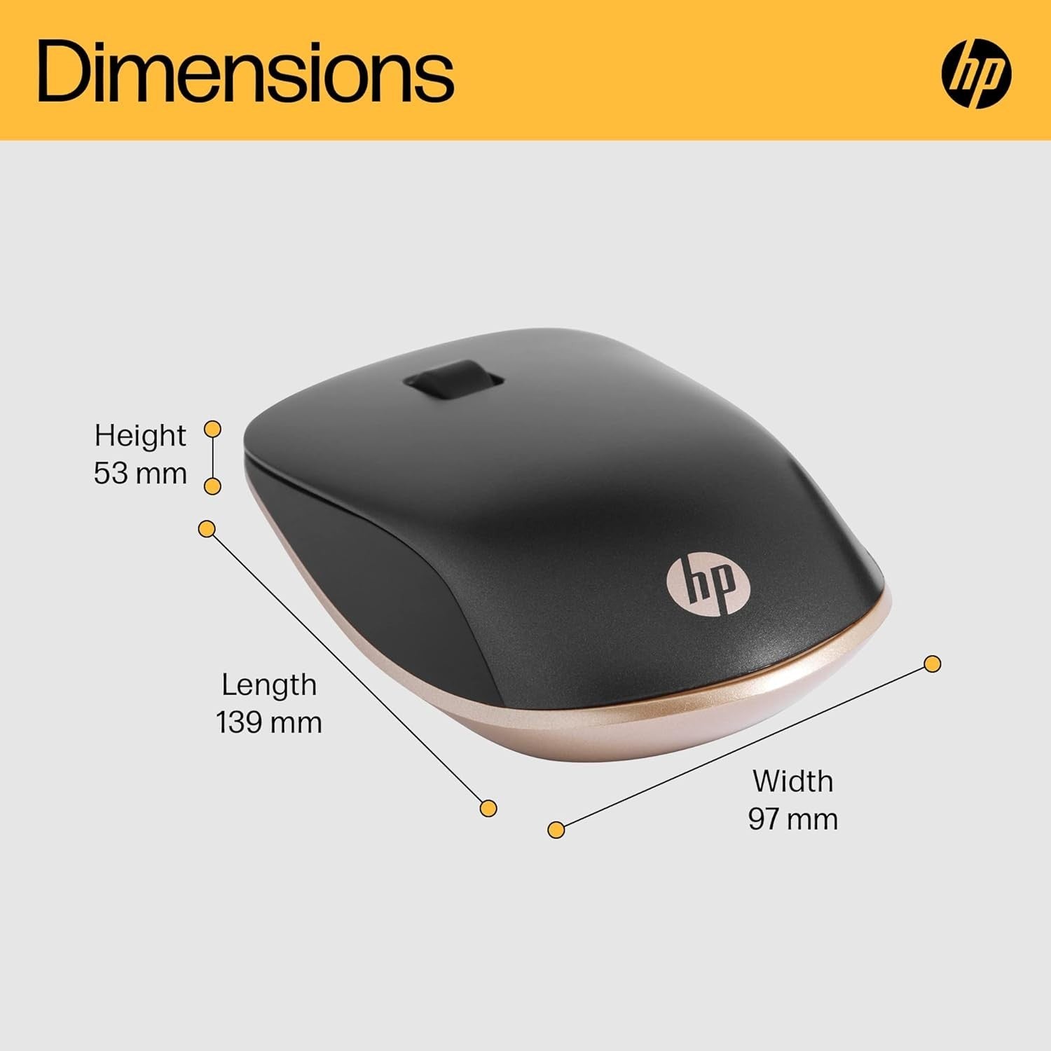 Slim Bluetooth Mouse Multi-Surface 12 Month Battery Silver
