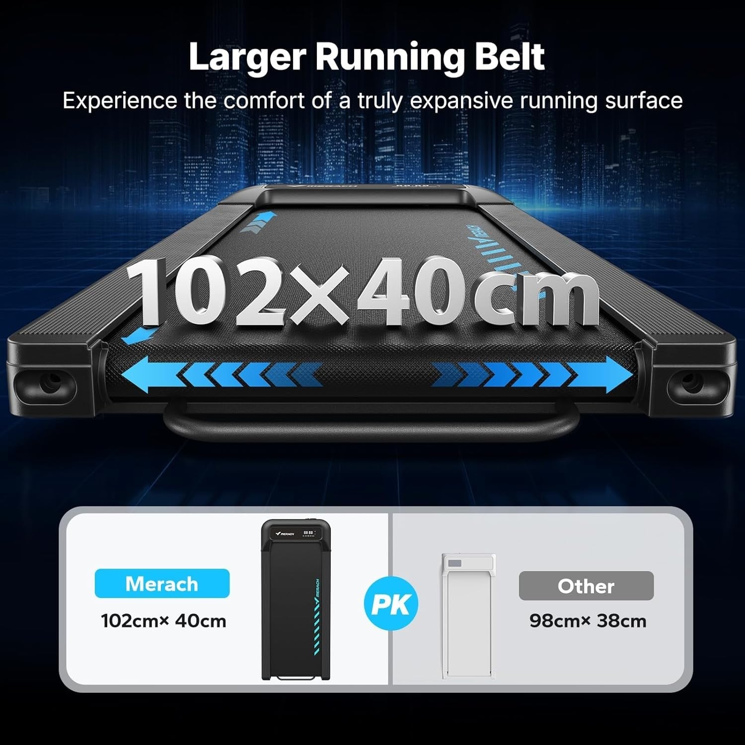Under Desk Walking Treadmill 0-9% Auto Incline Quiet Home Office