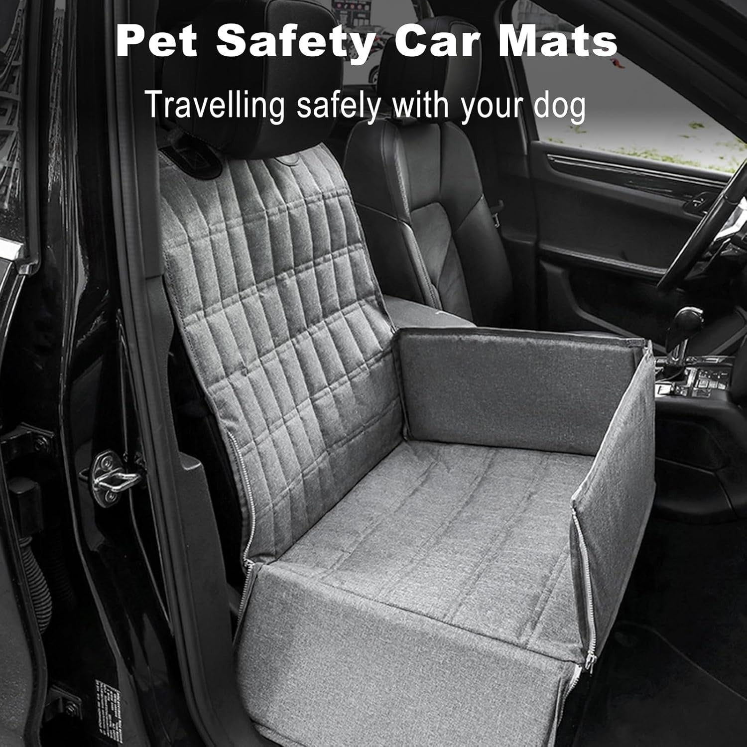 Waterproof Dog Car Seat Cover Rear Protector Anti Slip Pet Mat