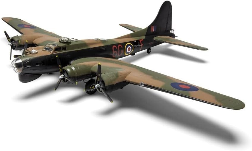 1:72 Boeing B-17G Fortress Mk.III Bomber Plastic Model Kit – Classic Build