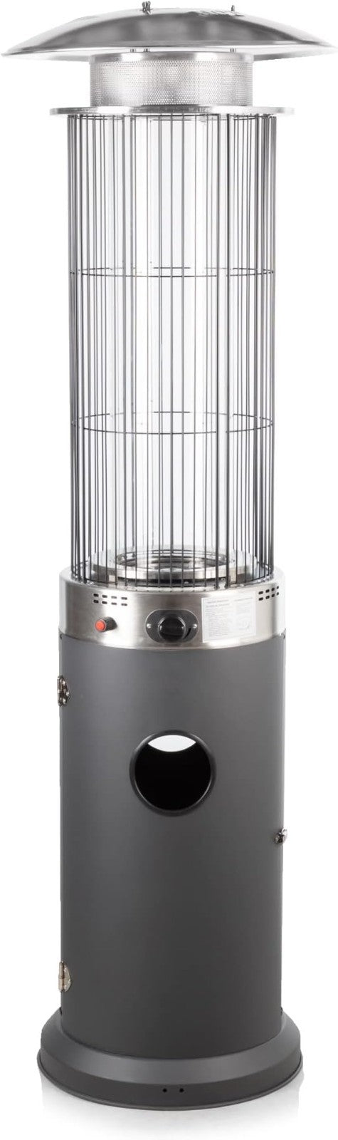 Outdoor Spiral Flame Patio Heater 13.5kW Gas Powered Garden Party Warmer