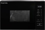 20L Touch Control Built-In Digital Microwave with Grill 8 Auto Menus Black