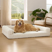 XXL Waterproof Memory Foam Dog Sofa 122x89x20cm Non Slip