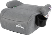 i-Size Booster Seat 125–150cm Cushion Car Seat for Kids 6–12 Years Grey