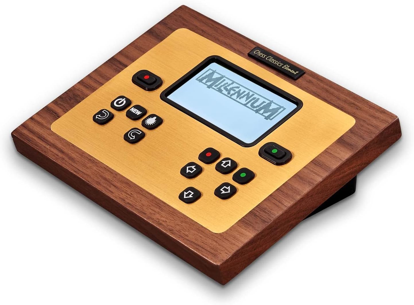 Premium Wooden Electronic Chess Set with LED Indicators & Piece Recognition