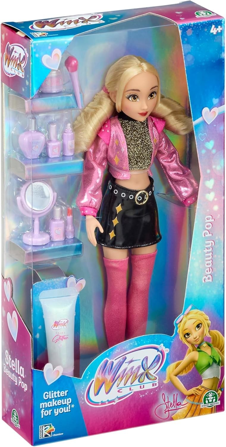 Poseable Fairy Fashion Doll Concert Outfit Glitter Beauty Accessories Gift