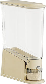 10KG Airtight Rice Container Press Dispenser Moisture Proof Grain Bin