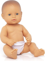 Realistic Baby Boy Doll Educational Play Toy Safe Vinyl Learning Preschool