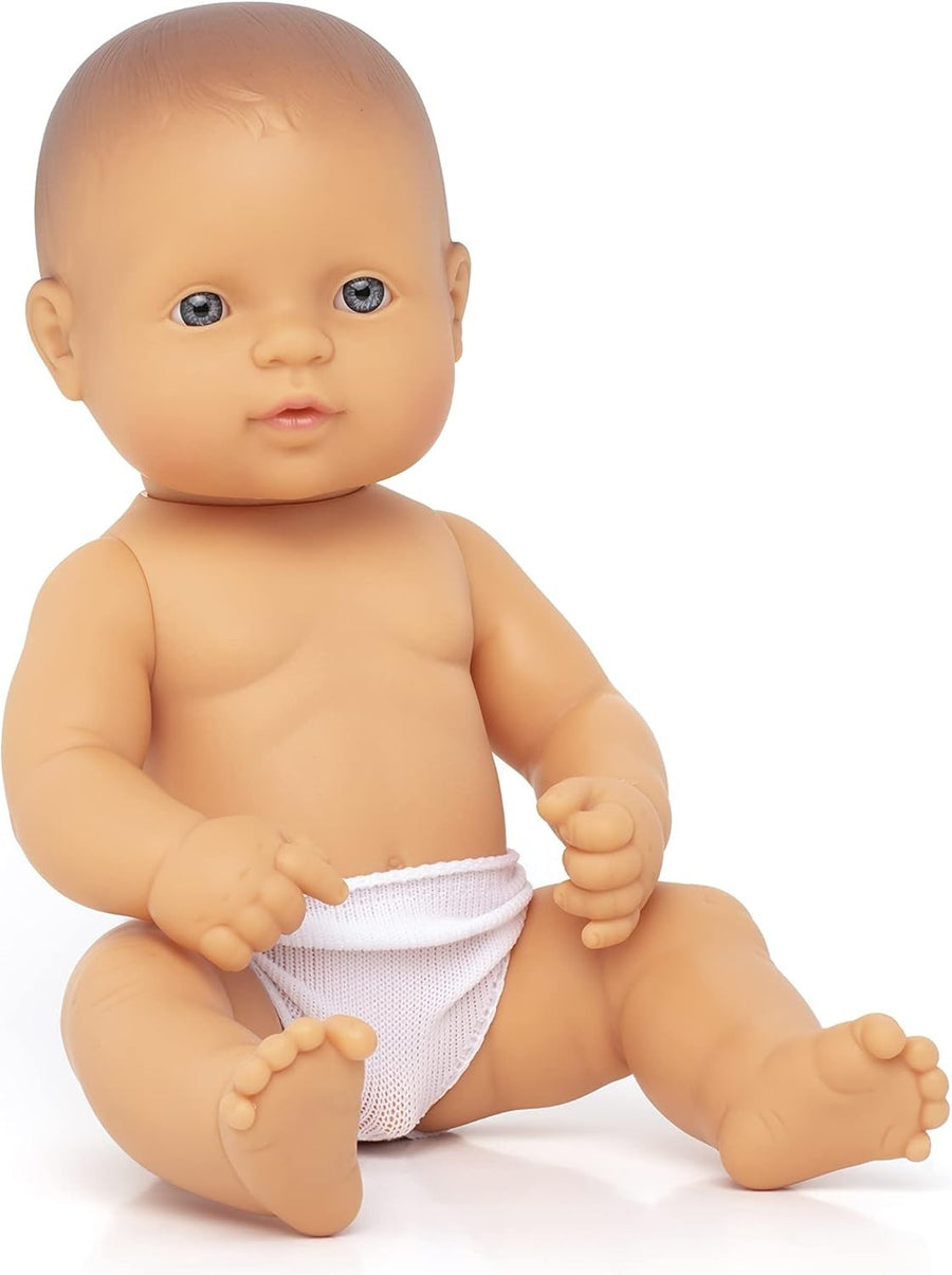 Realistic Baby Boy Doll Educational Play Toy Safe Vinyl Learning Preschool