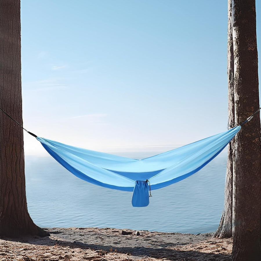 Portable Camping Hammock Double Single Nylon – 300kg Strong, Travel & Hiking