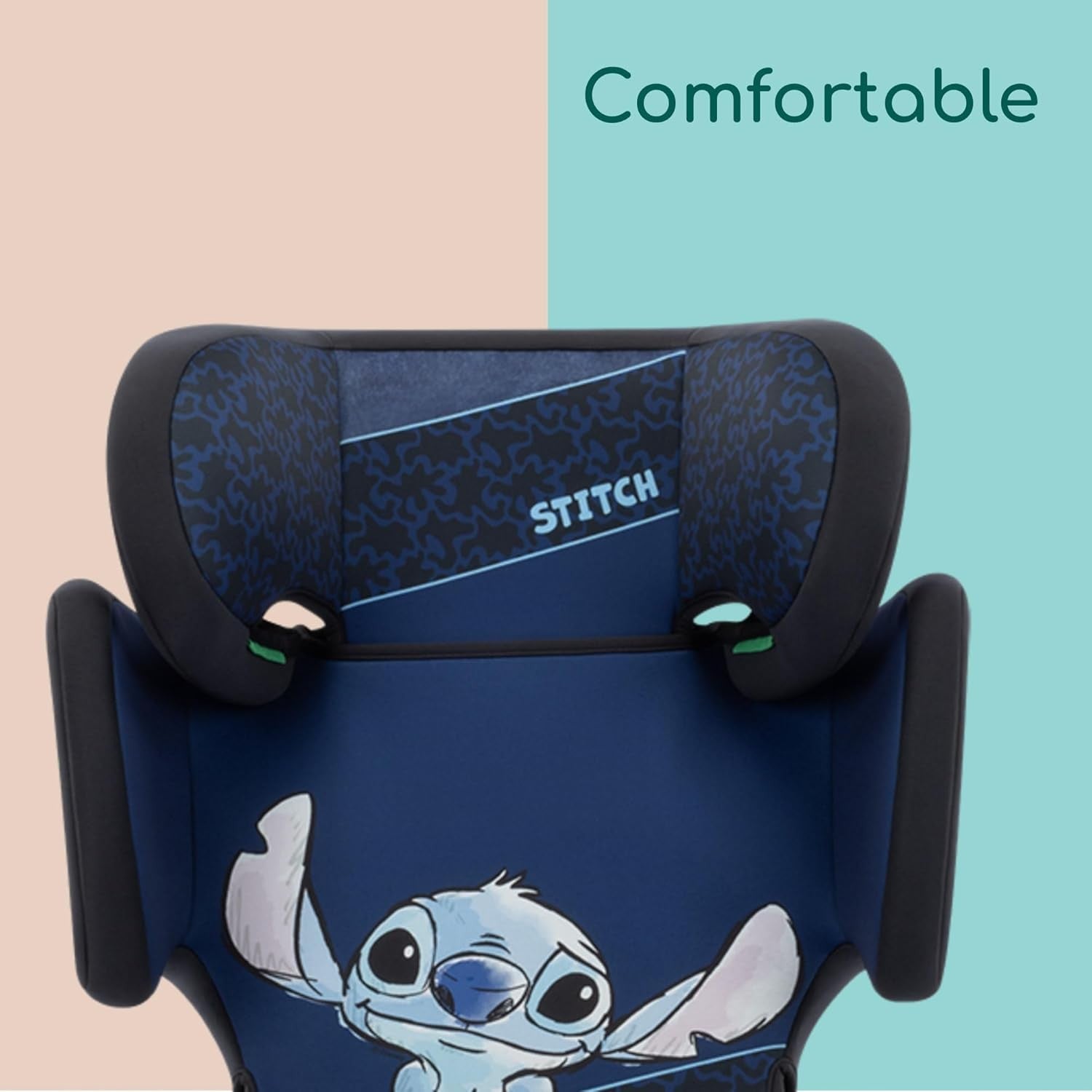i-Size High Back Booster Seat 3–12 Years Foldable Lightweight 100–150cm