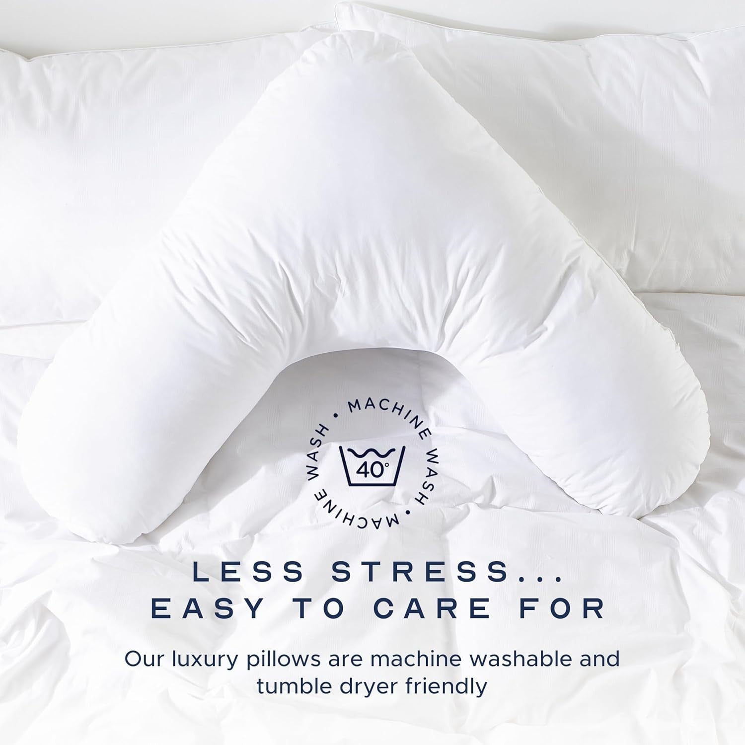Luxury Pregnancy V Shaped Pillow 2 Pack Full Body Maternity Support