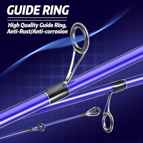 7ft Saltwater Fishing Rod Reel Combo 2pc Travel Carbon Fibre