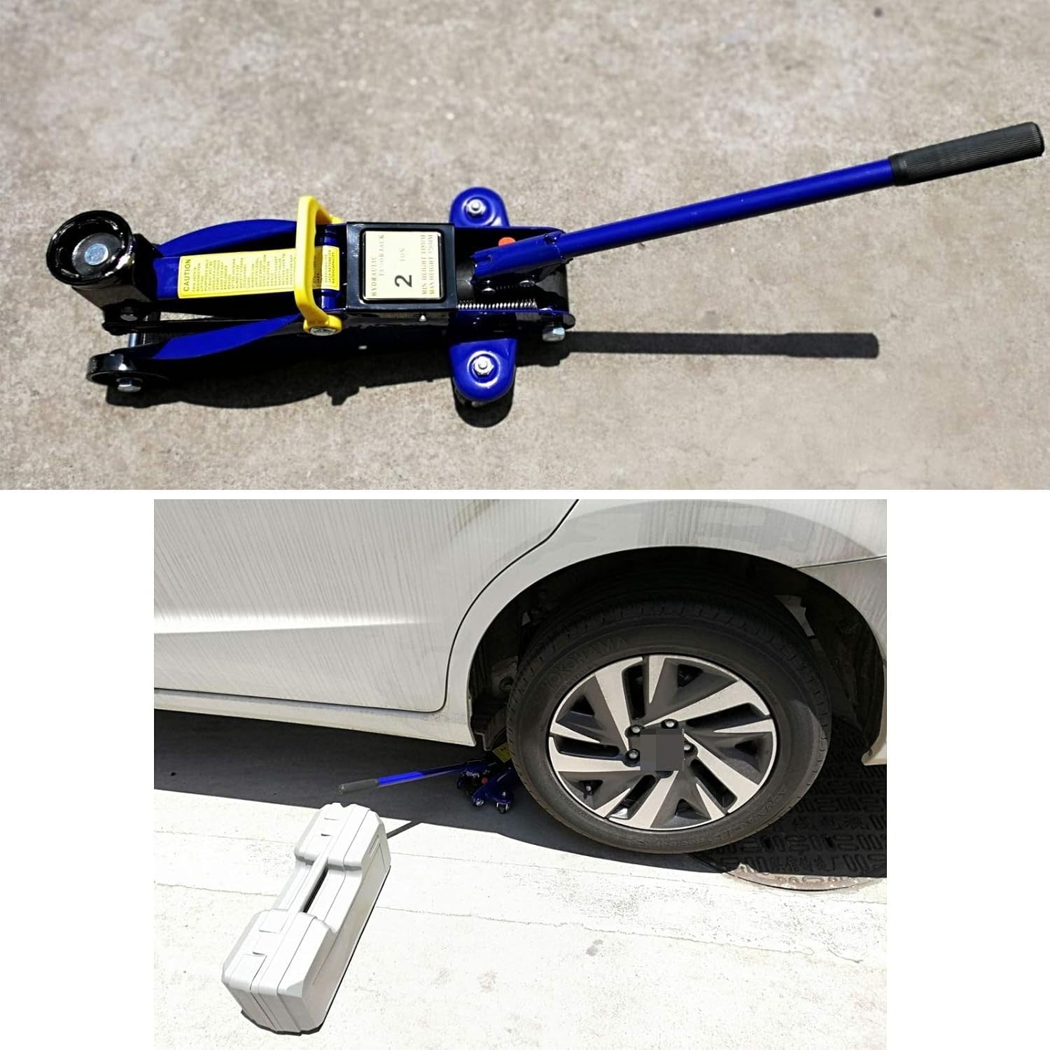 2 Ton Low Profile Hydraulic Trolley Jack Car Van Lift 135–320mm Heavy Duty