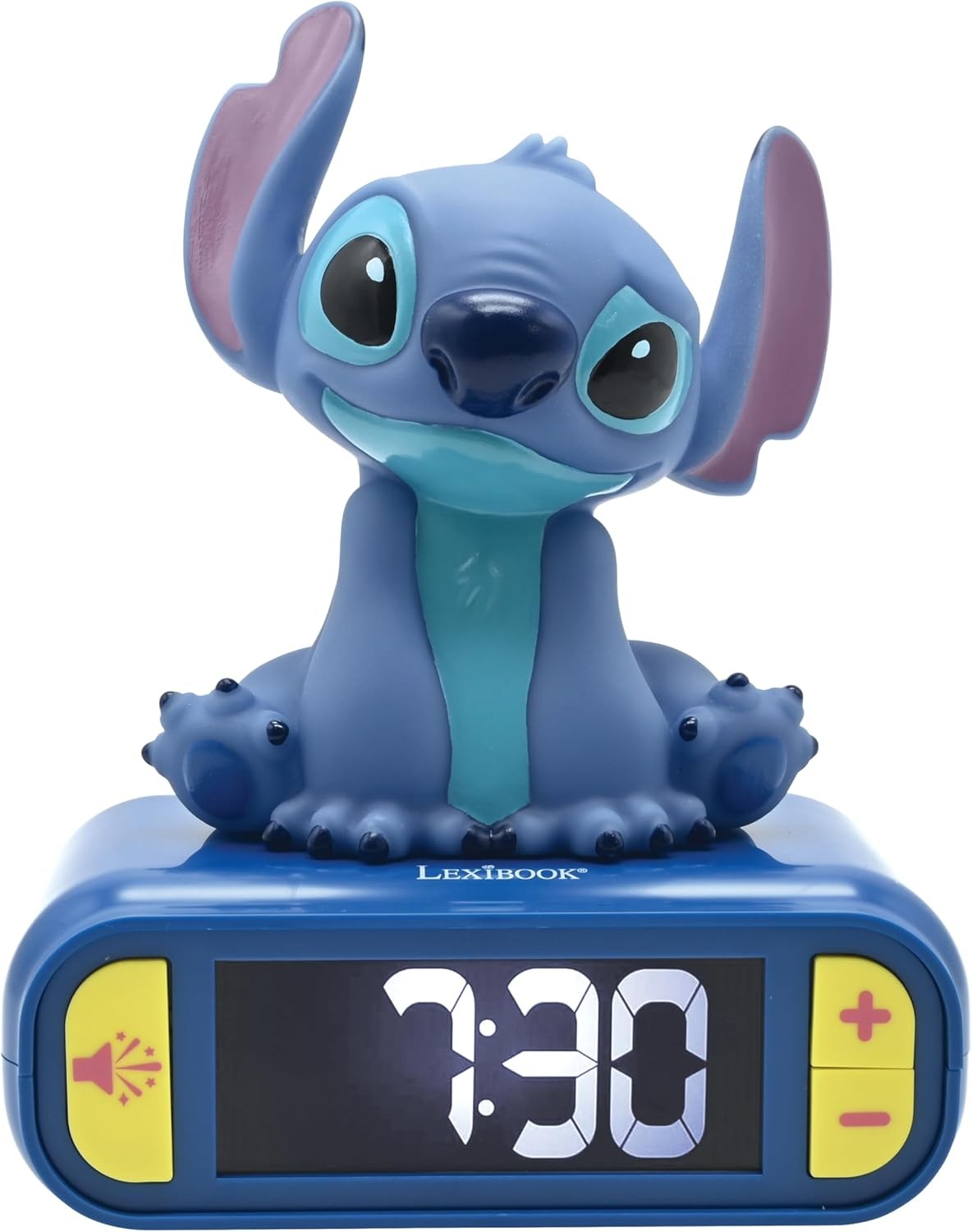 Kids Character Alarm Clock Night Light Snooze Easy Read Bedside