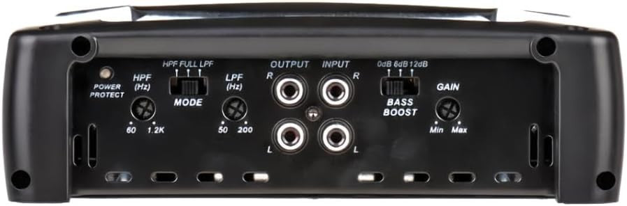 JA902 900W 2-Channel Car Amp for 2 Speakers or 1 Sub