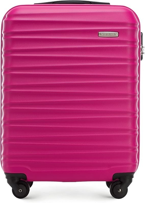 Lightweight Cabin Suitcase Carry On 4 Wheel Spinner Lock 34L