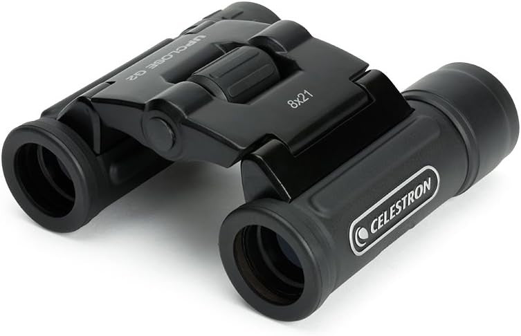 8x21 Compact Travel Binoculars Lightweight Folding HD Optics for Sports & Outdoo