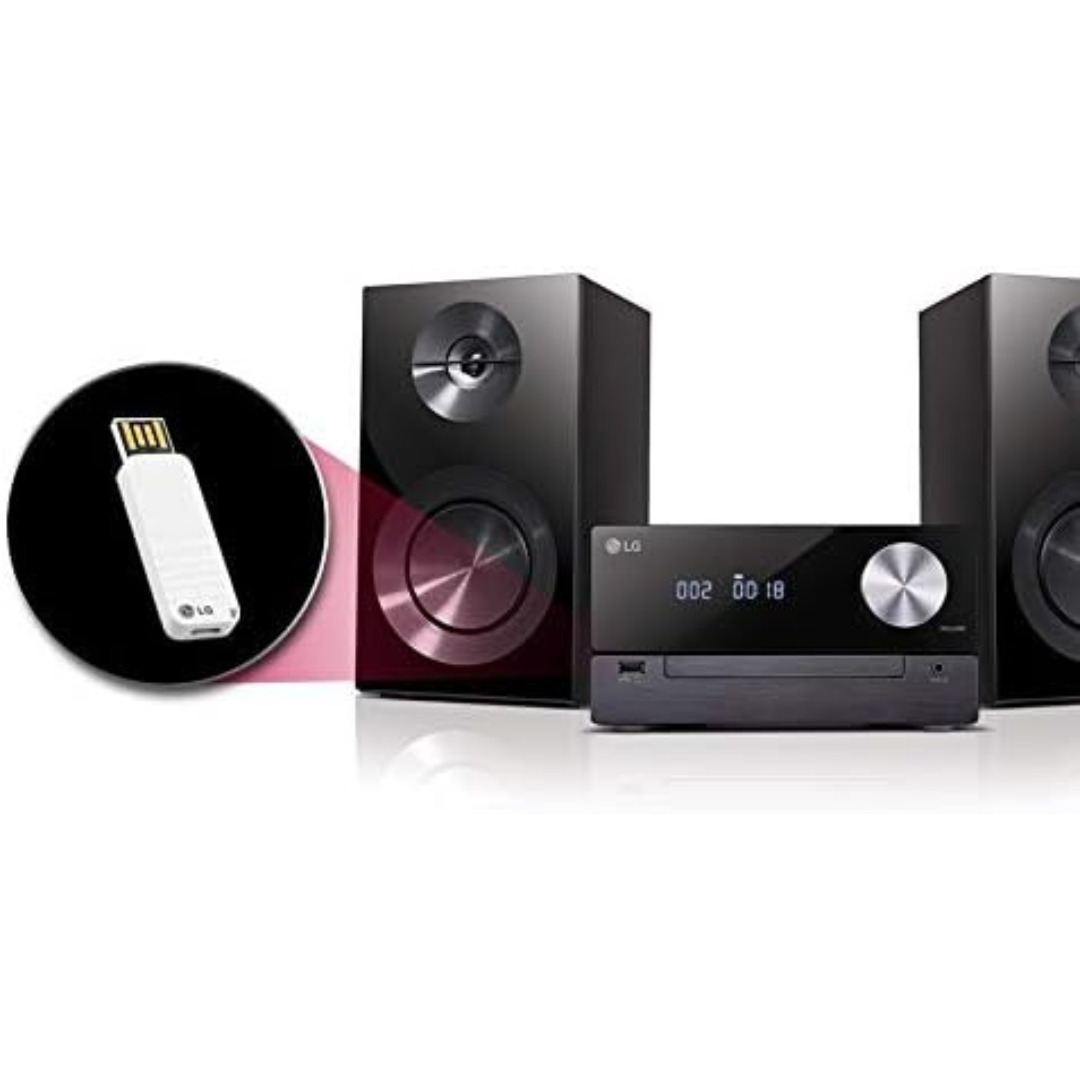 100W Micro HiFi Stereo System | Bluetooth DAB Radio | CD Player USB | TV Sync