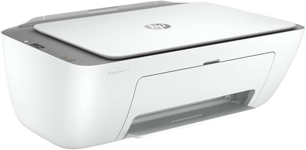 Wireless All-in-One Home Office Printer White | Fast Colour Print Copy Scan