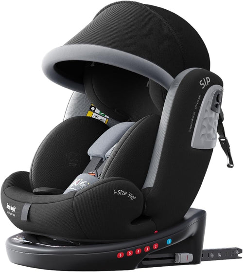 360 Spin ISOFIX Car Seat Birth to 12 Years R129 Rear & Forward Facing