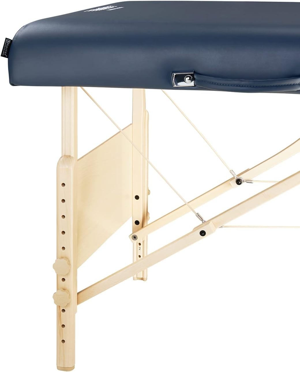 70cm Extra Wide Portable Massage Table Folding Spa Bed Memory Foam Blue
