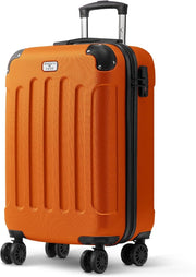 20” Cabin Carry On Suitcase Lightweight ABS 4 Wheel Overhead Approved