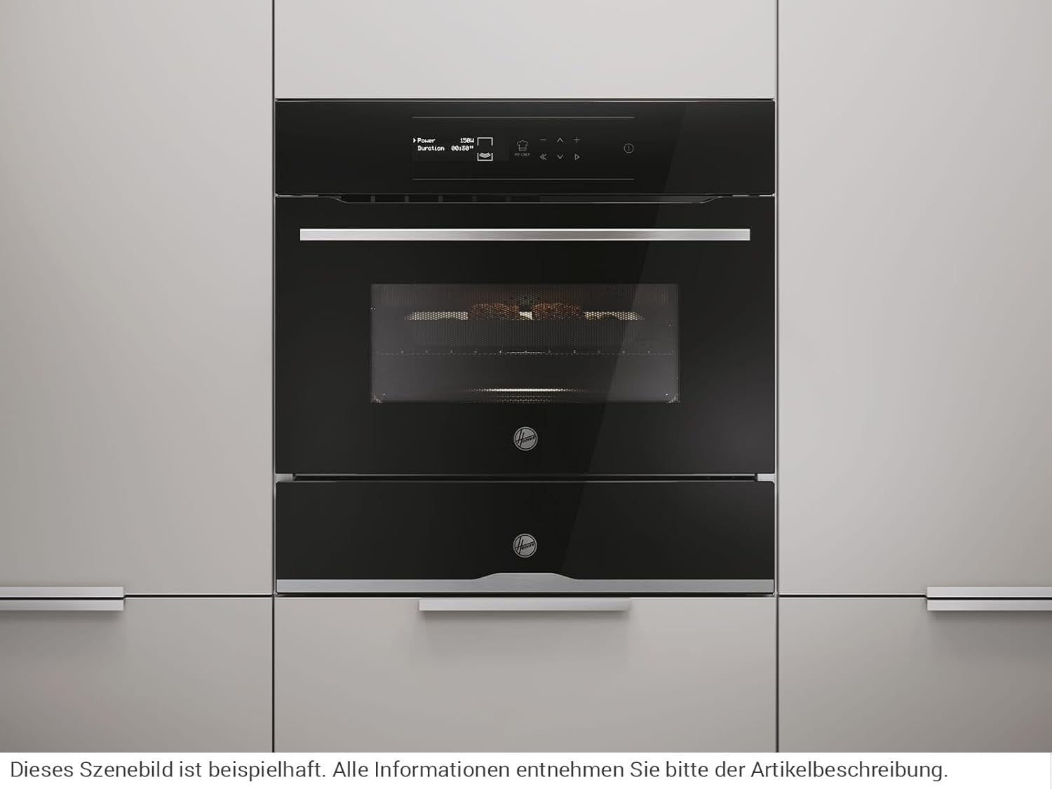 34L Compact Oven with Microwave Grill Black Countertop