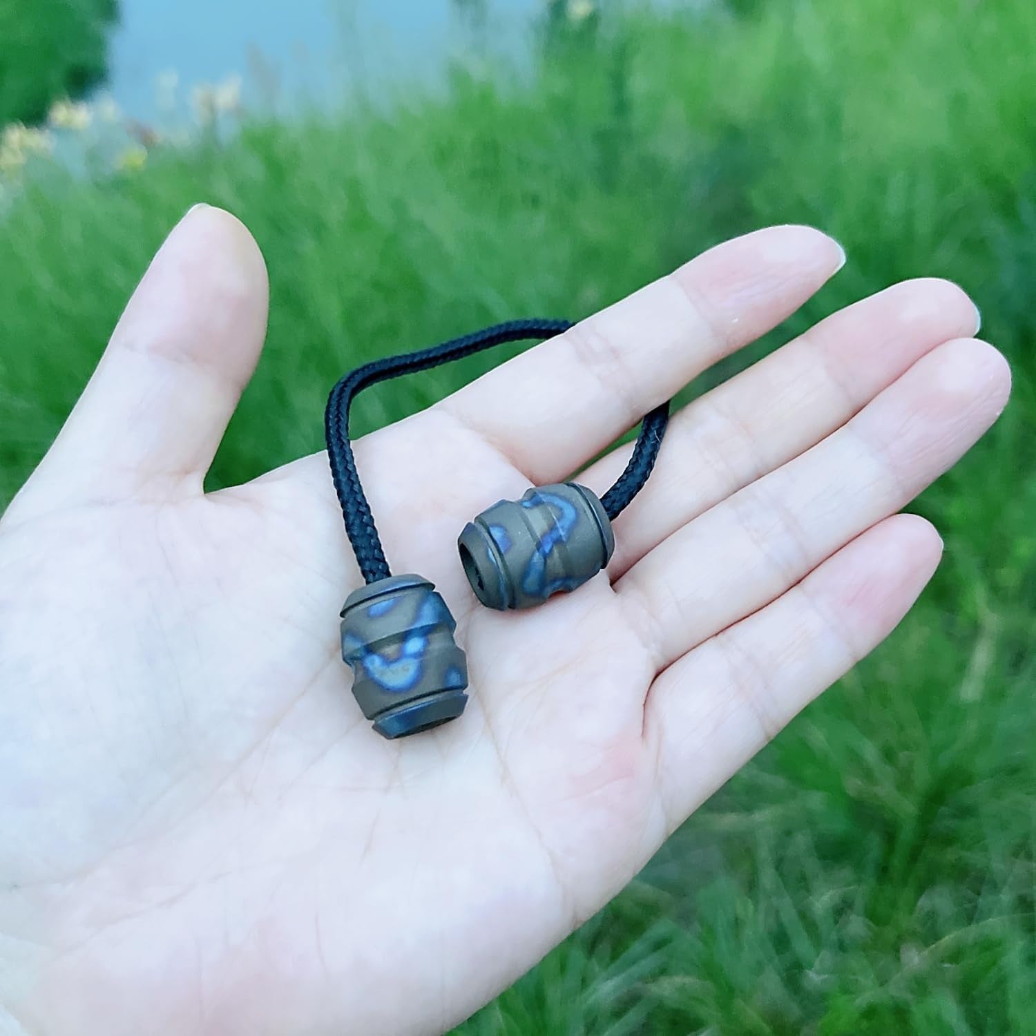 Titanium Alloy Fidget Beads EDC Skill Toy Stress Relief Worry Beads