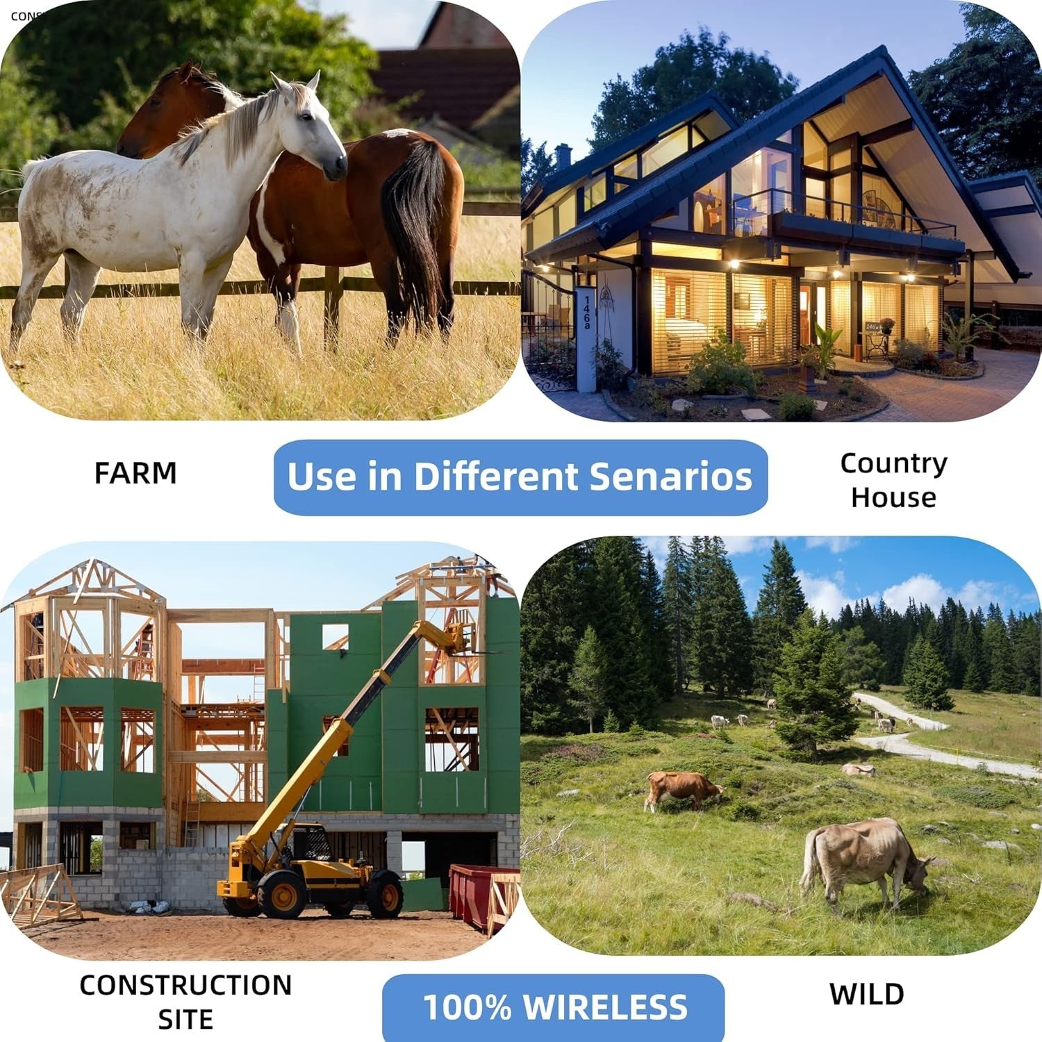 4G LTE Security Camera No WiFi 2K Solar Wireless PTZ Night Vision
