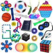 Fidget Toy Variety Pack Anxiety Relief Sensory Set Party Bag Fillers
