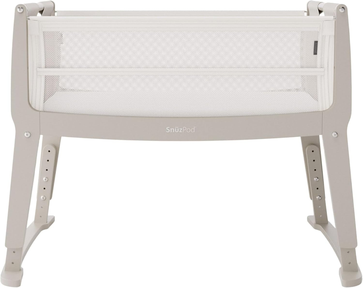 Next to Me Baby Crib Bedside Cot w/ Mattress Wheels 6 Height Adjustable Oslo