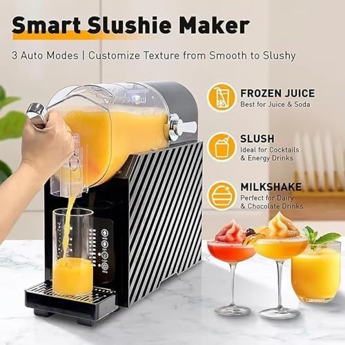 Professional Slush Machine Frozen Drink Maker Milkshake Cocktail LED Home
