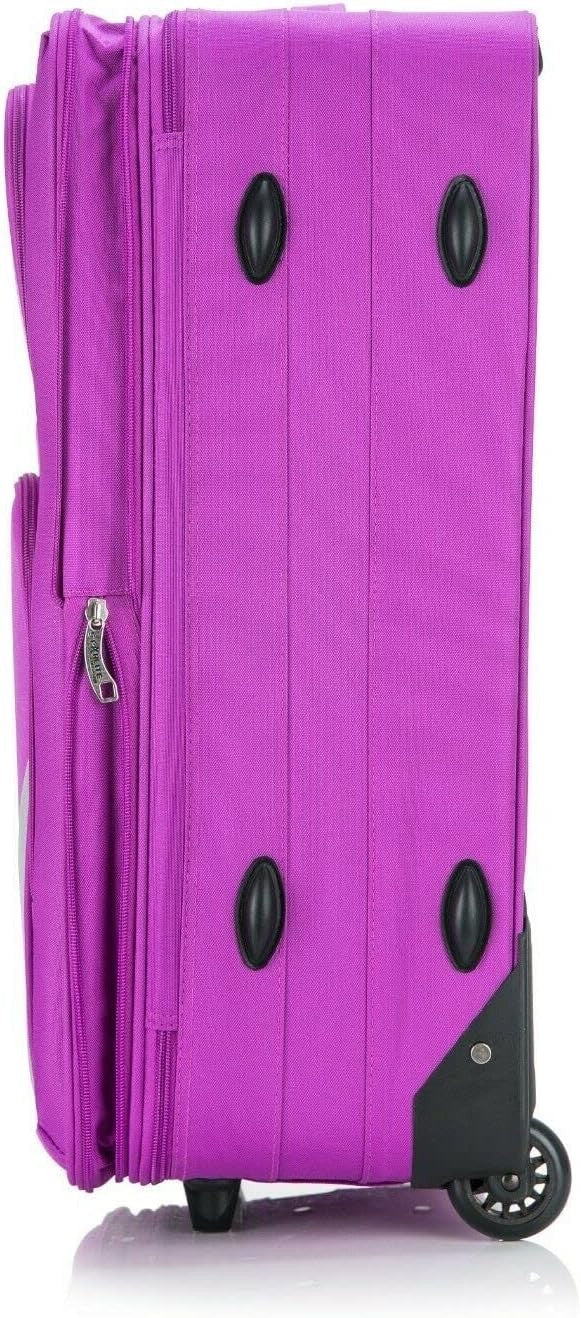 Extra Large 32 Inch Soft Suitcase Expandable 2 Wheel Lightweight Trolley