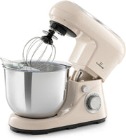 5L Stand Mixer 1300W Planetary Mixer 6 Speeds w/ Pulse Function Creme