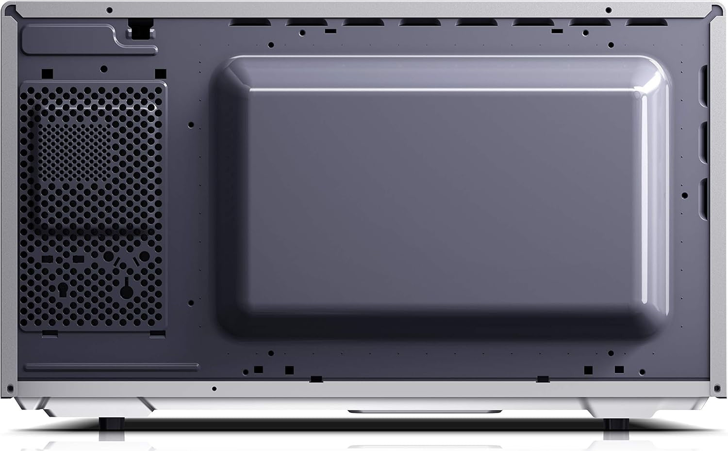 25L 900W Digital Microwave Silver 11 Power ECO