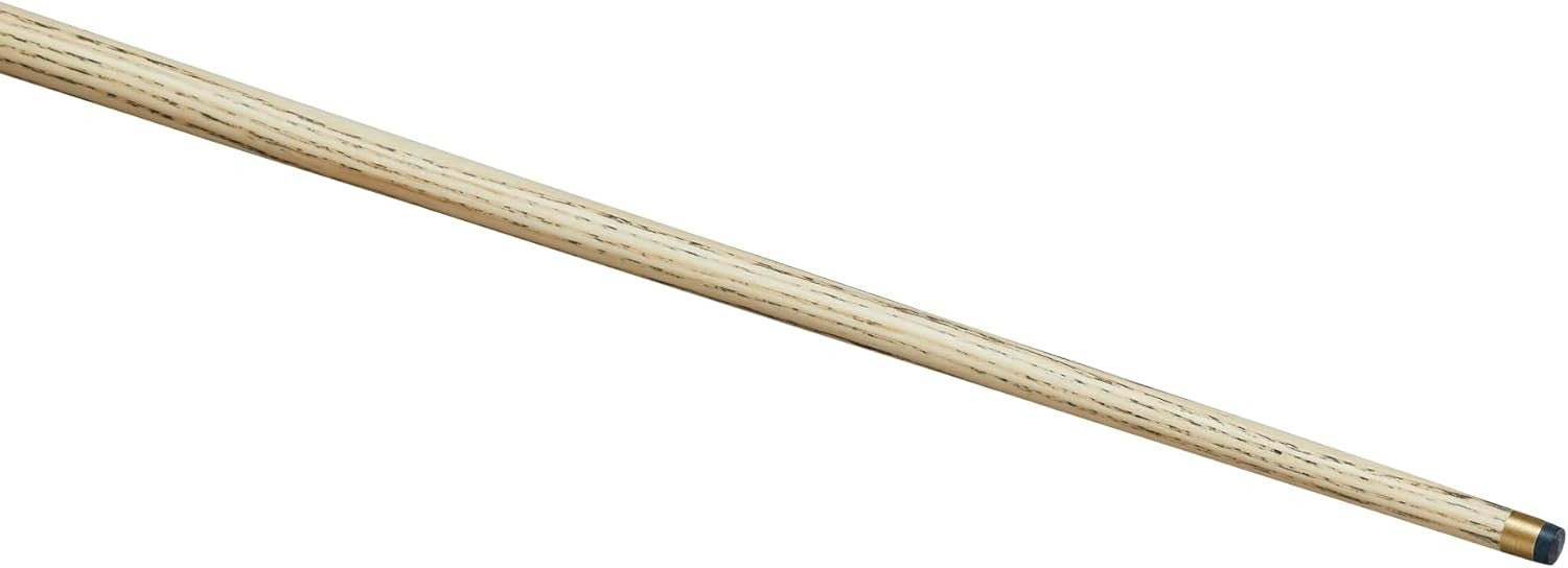 57in 2-Piece Snooker Cue Ash Shaft Brass Joint 10mm Tip