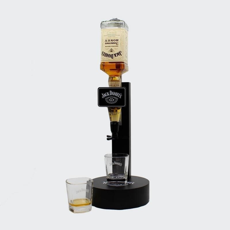 Jack Daniel's Whiskey Spirit Dispenser Stand – Bar Optic Drink Pourer Gift