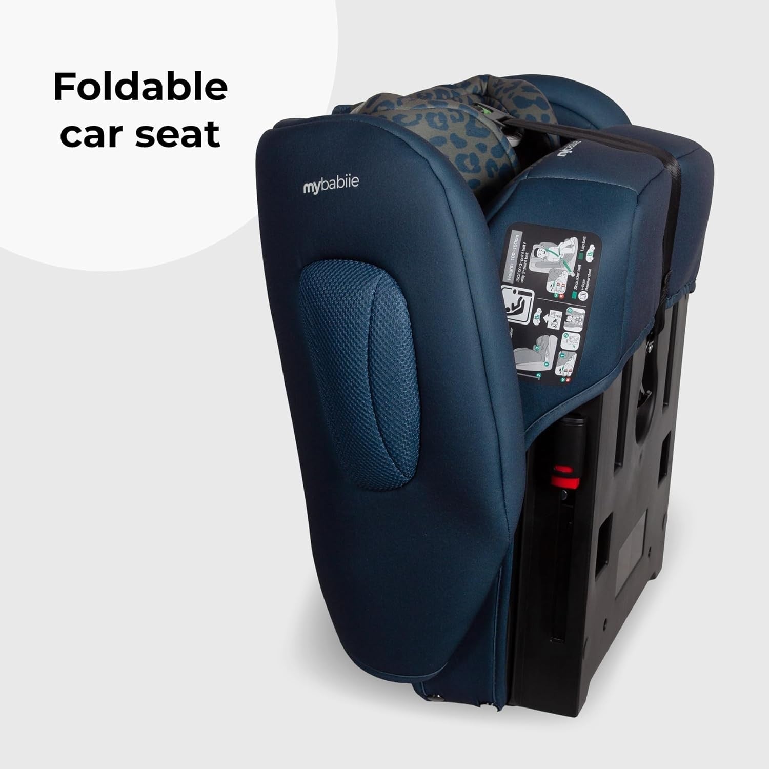 Toddler to Booster Car Seat ISOFIX Foldable 9–36kg Forward Facing