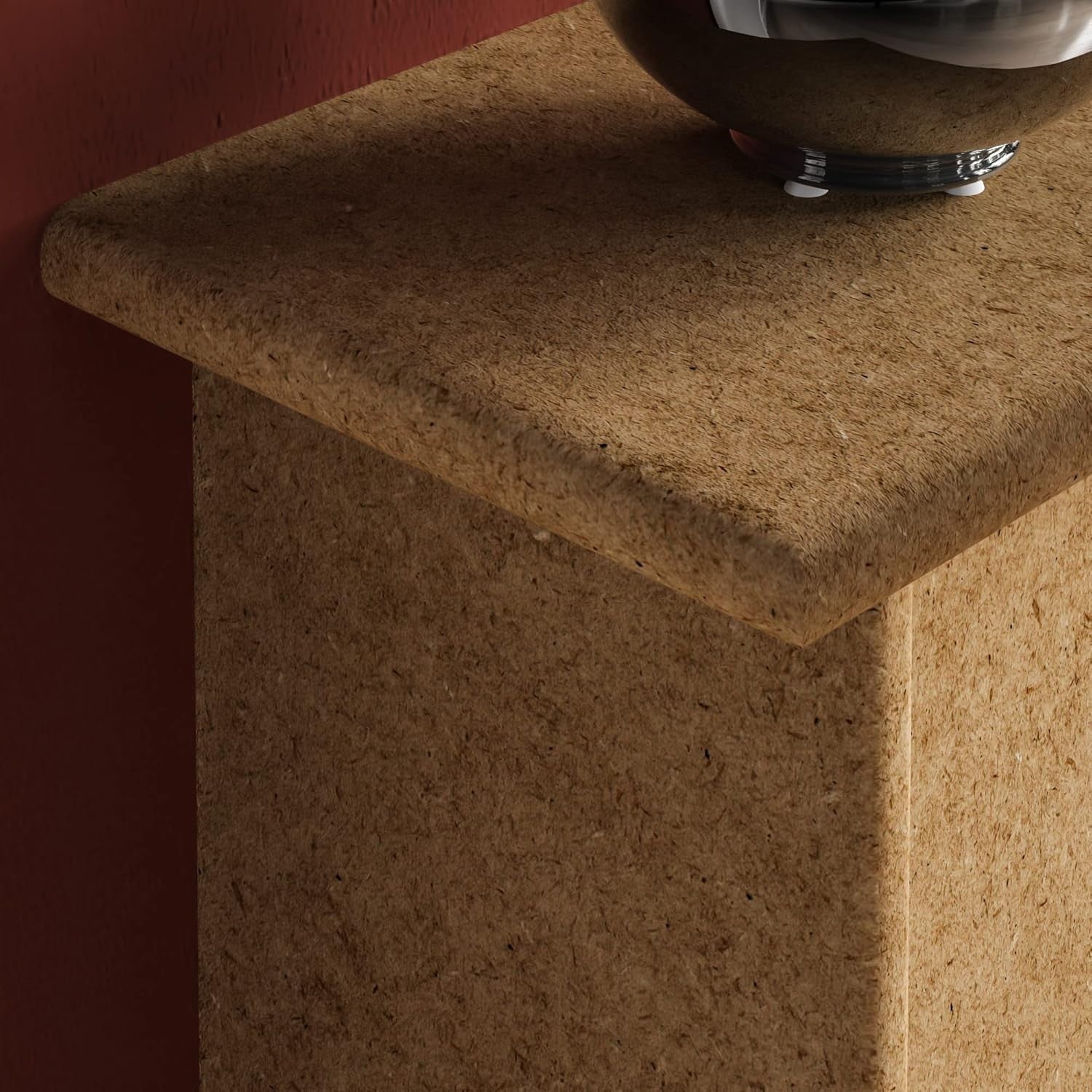 Medium Unfinished Radiator Cover 82x111x19cm MDF Cross Pattern Customisable