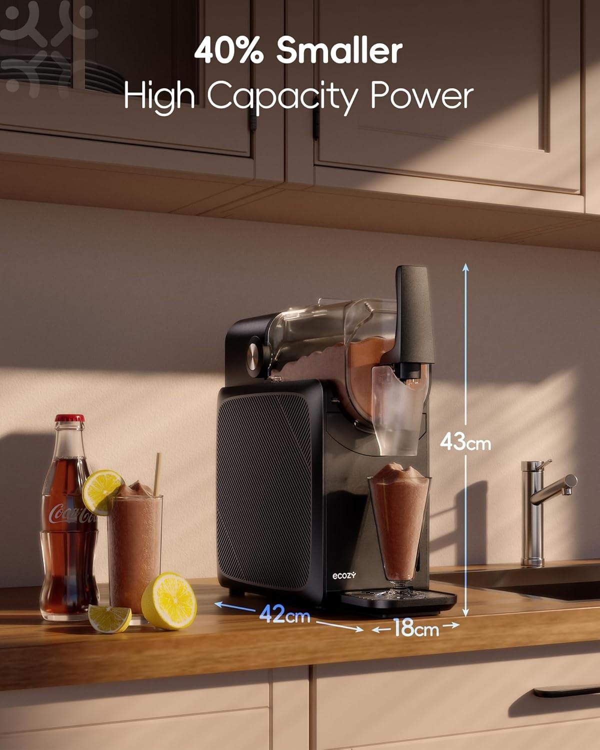 Frozen Drink Maker Slush Machine 2L Self Cleaning Touchscreen