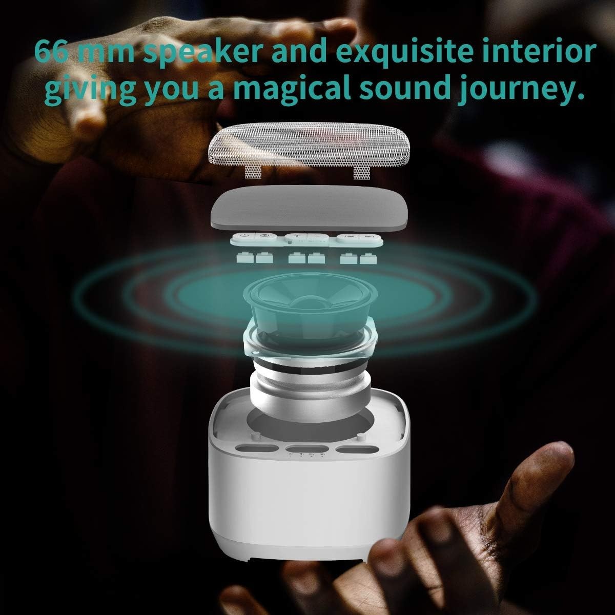 White Noise Sound Machine Baby Sleep Aid 40 Sounds Timer USB Home
