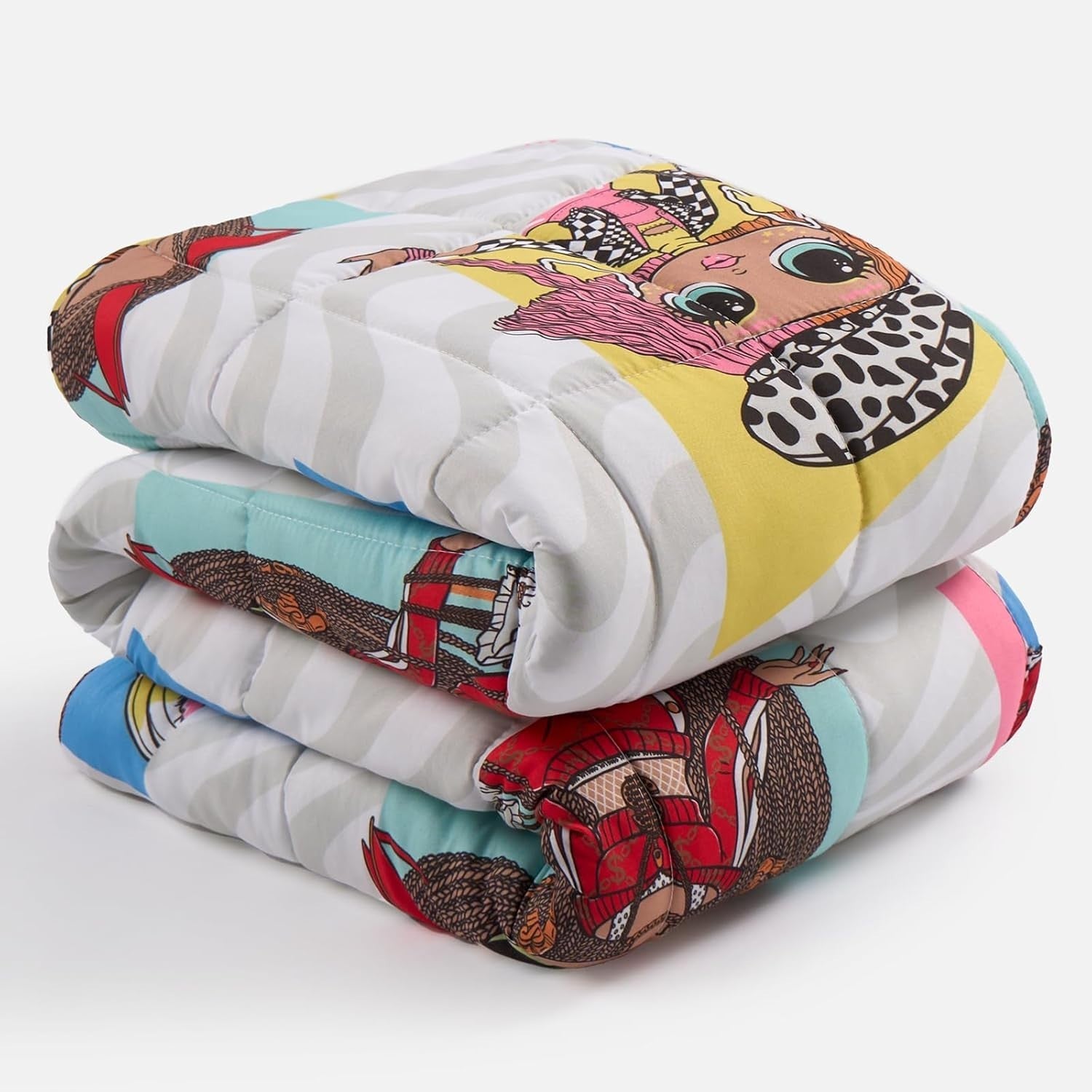 3kg Weighted Blanket, Grey Microfibre Reversible Anxiety Relief 100x150cm