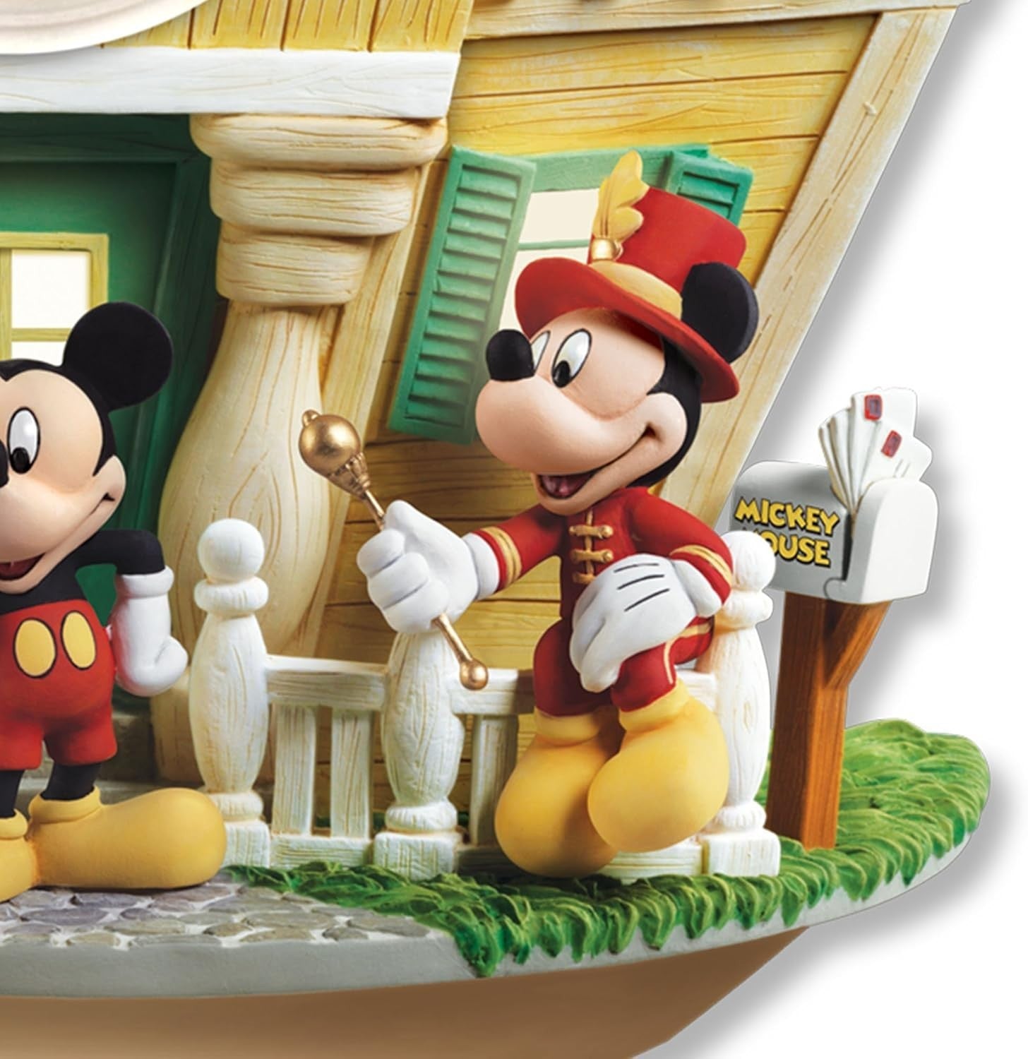 Mickey Mouse Cuckoo Clock Wall Decor Hand Painted Disney Gift 21”