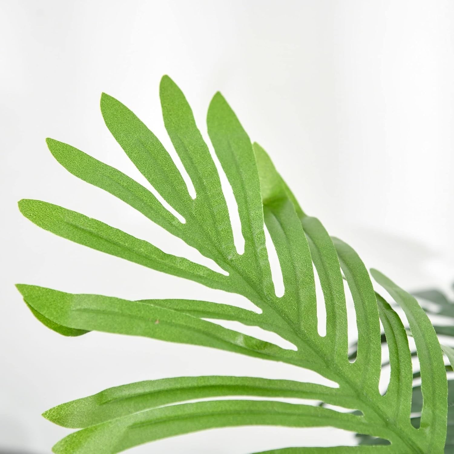 Set of 2 Artificial Palm Trees 60cm Faux Green Plants Potted Home Garden Decor