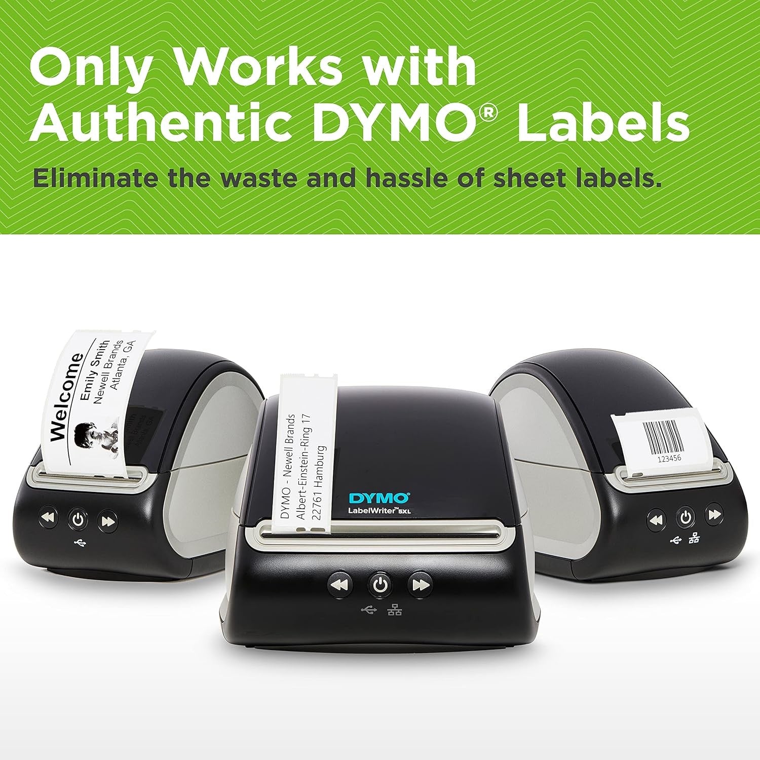4x6 Thermal Shipping Label Printer USB with Labels UK Plug