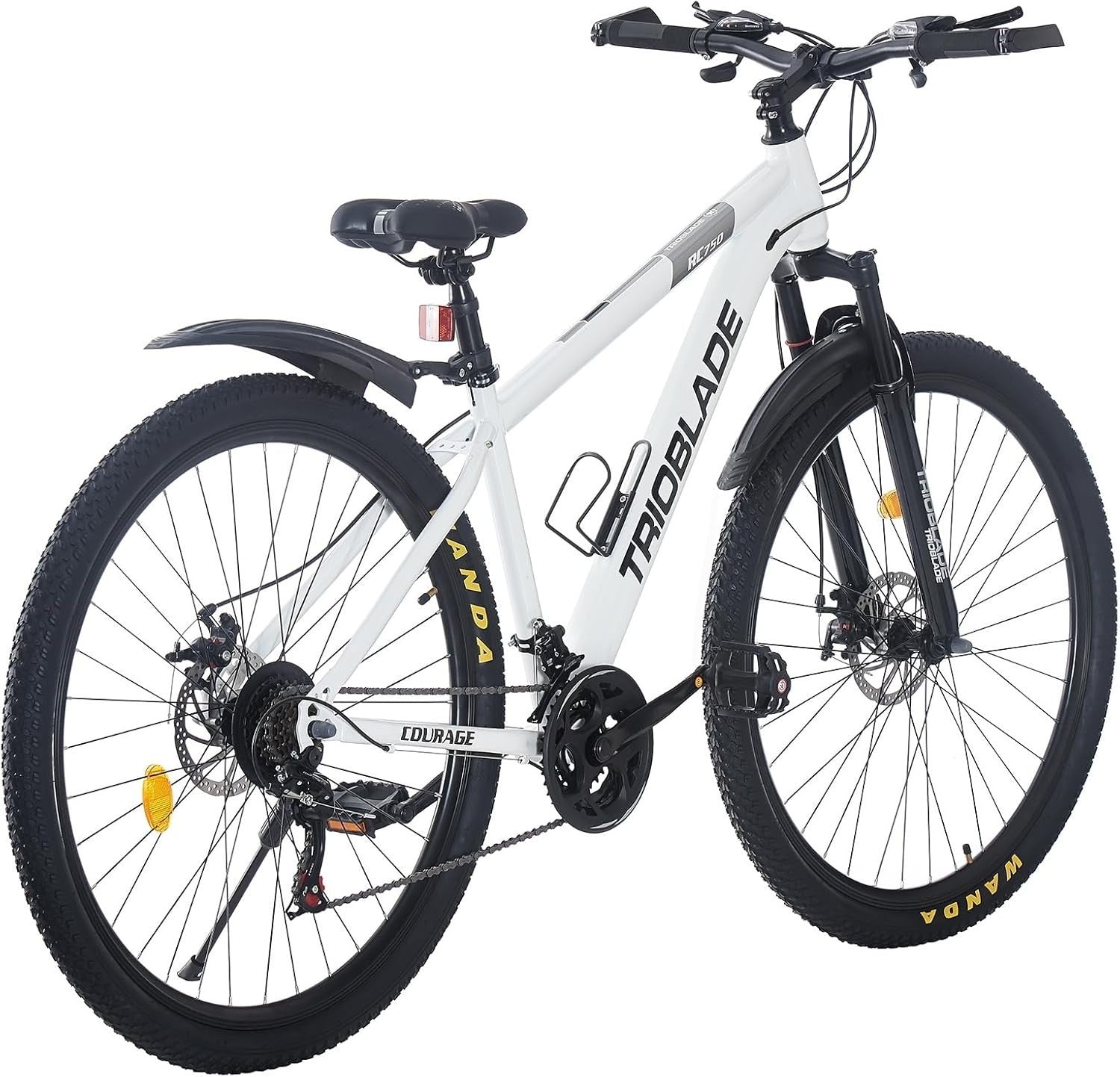 27.5" Mountain Bike 21-Speed Shimano, Dual Disc Brakes, Shock Absorber