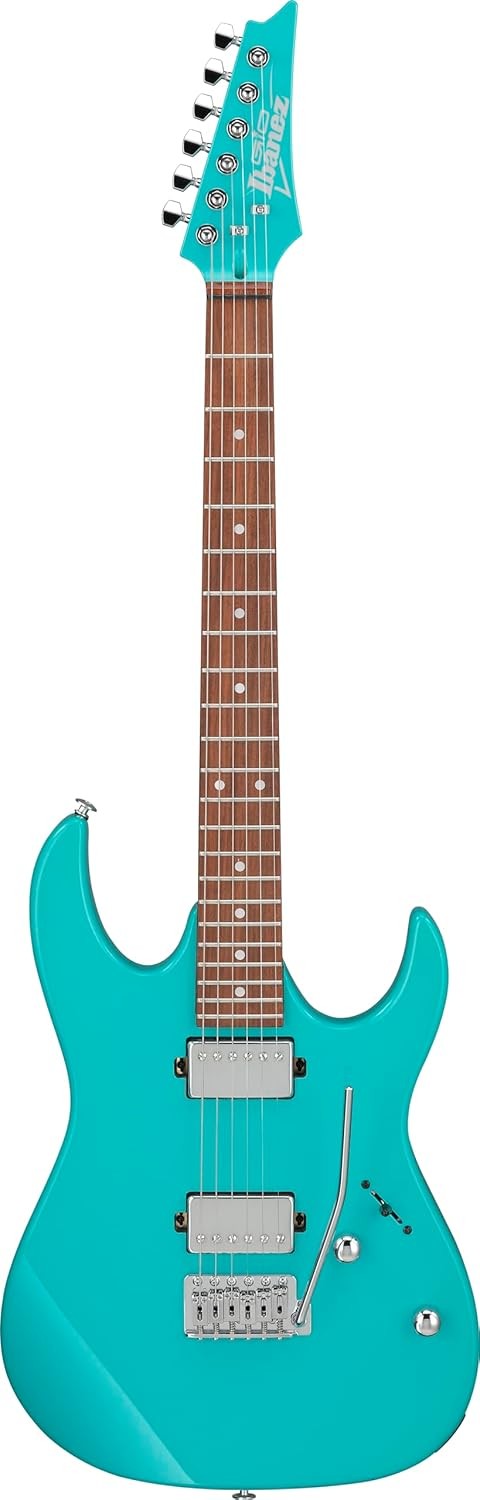 Full Size Electric Guitar 22 Frets Dual Humbucker Blue