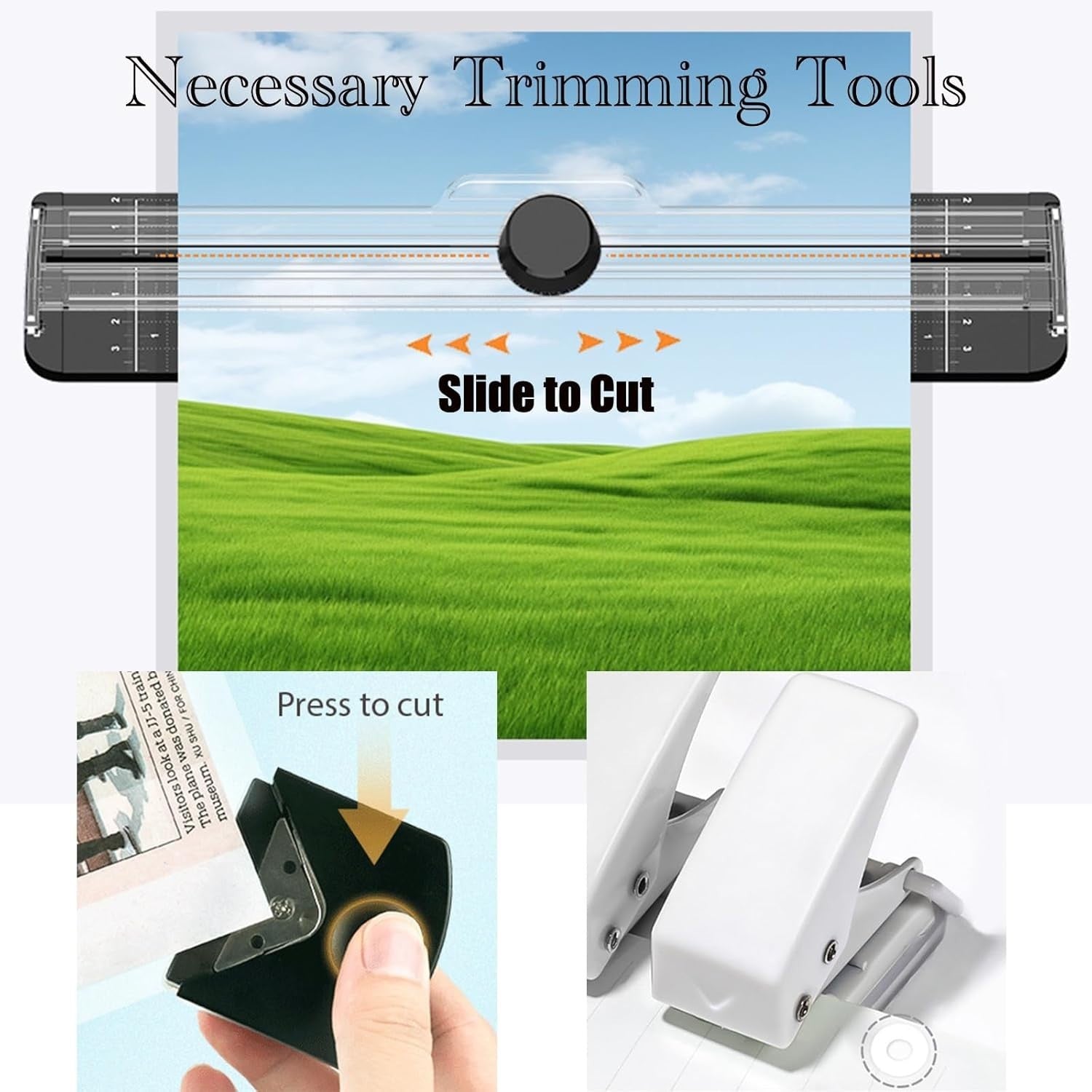A3 Laminator Hot Cold Built-In Trimmer Fast 2-Min Warm-Up Anti-Jam
